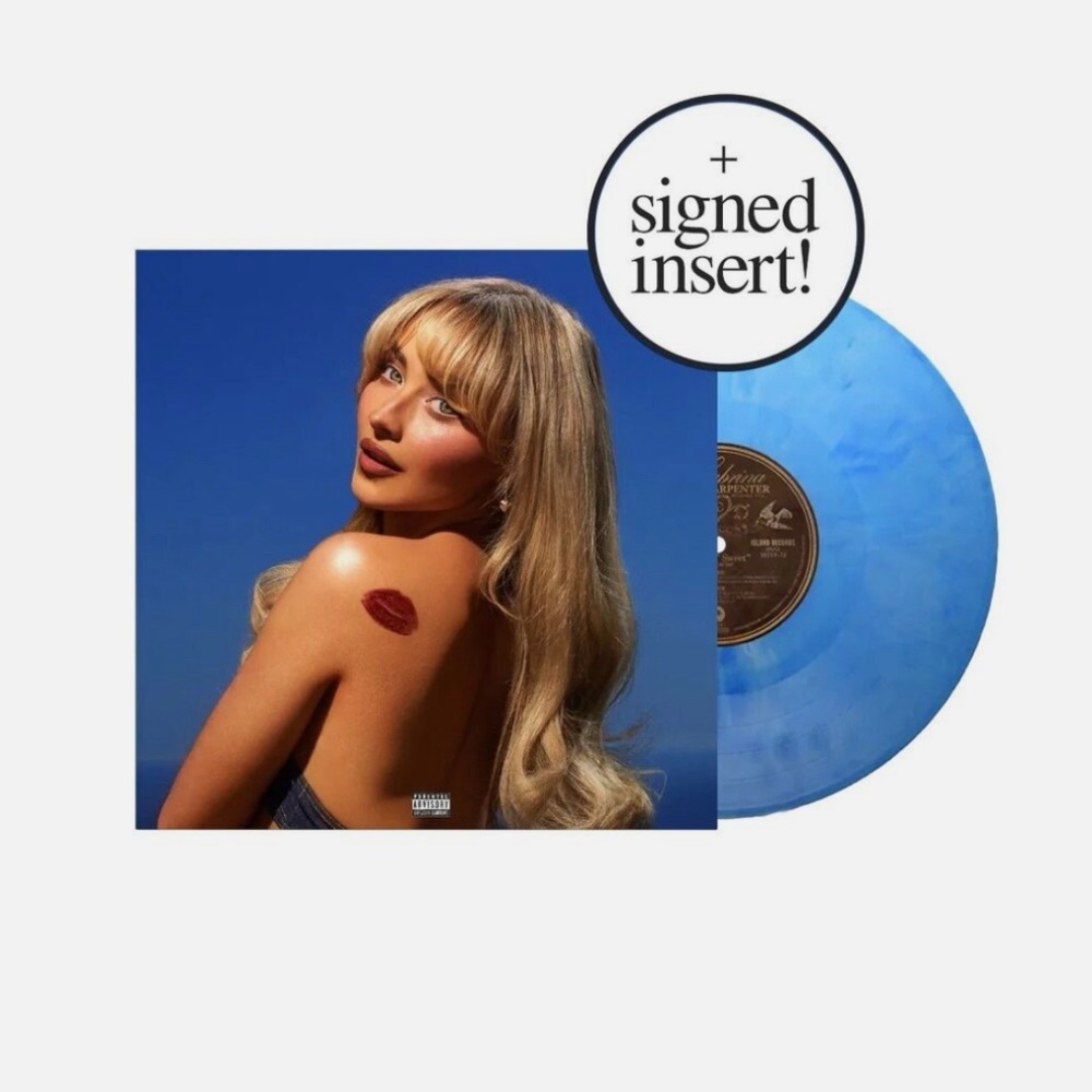 Sabrina Carpenter Short and Sweet Vinyl with Signed Insert